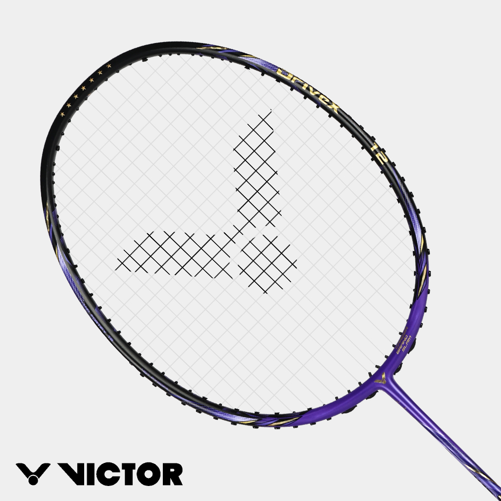 VICTOR 勝利體育 鄭思維專屬系列2.0球拍紀念禮盒 DX-12 ZSW GB C/淺虹紫