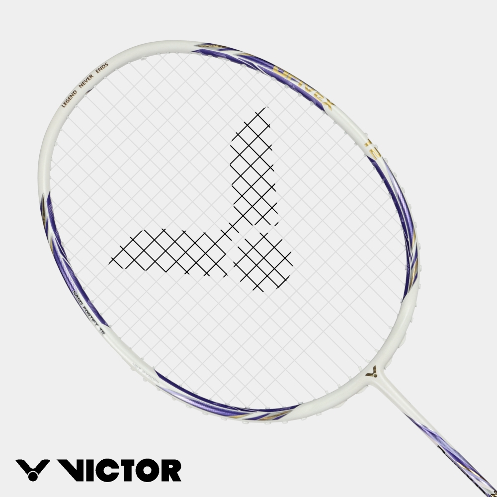 VICTOR 勝利體育 鄭思維專屬系列2.0球拍 DX-12 ZSW AJ/珠光白