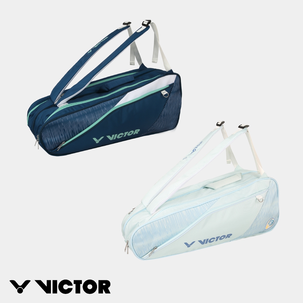 VICTOR 勝利體育 6支裝拍包 BR5269 M/霧藍 F/聯邦藍