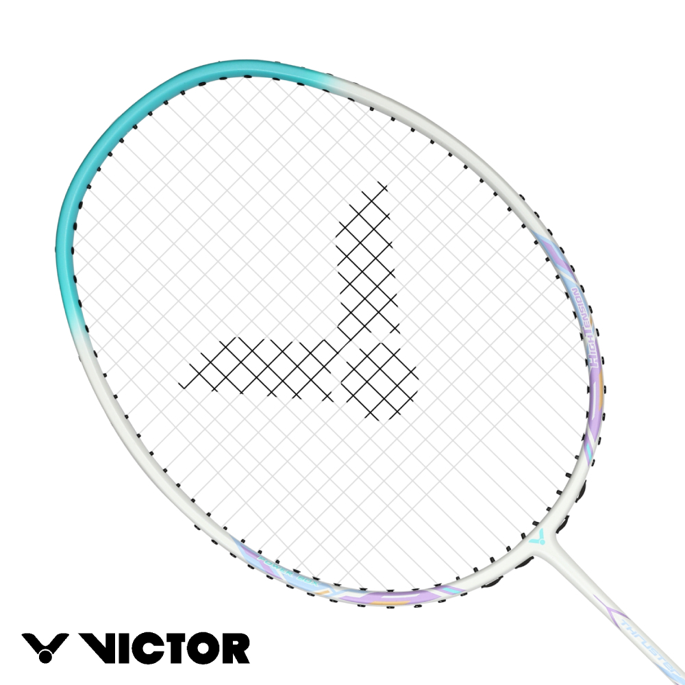 VICTOR 勝利體育 突擊 羽球拍(TK-DBF M 碧水藍)
