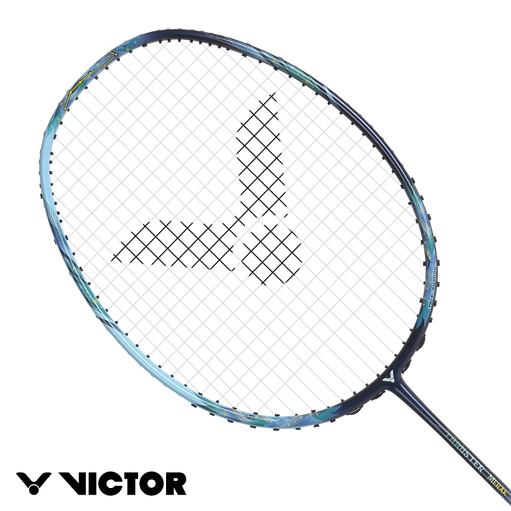 VICTOR 勝利體育 突擊 羽球拍(TK-MERAK B 星光藍)