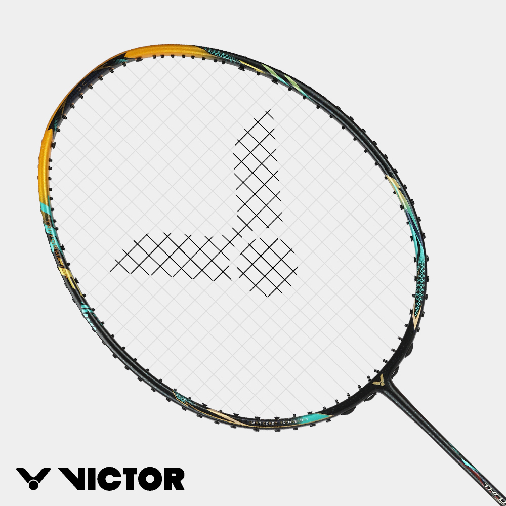 VICTOR 勝利體育 突擊 羽球拍 黑金利爪 TK-F C Ultra CX/黑/金