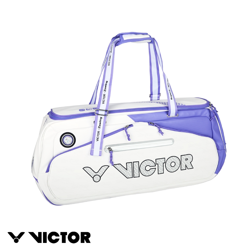VICTOR 勝利體育 x 鄭思維專屬系列矩形包 BR5656ZSW AJ/珠光白/淺牡丹紫