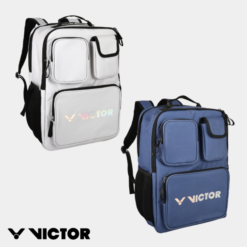 VICTOR 勝利體育 後背包 BR5038 B/深藍 H/淺灰