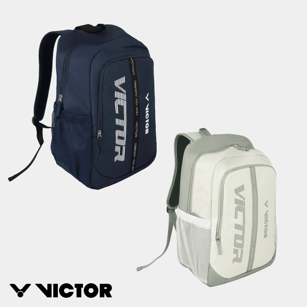 VICTOR 勝利體育 後背包 BR2008 B/海王藍 LV/月光白/沙漠灰綠