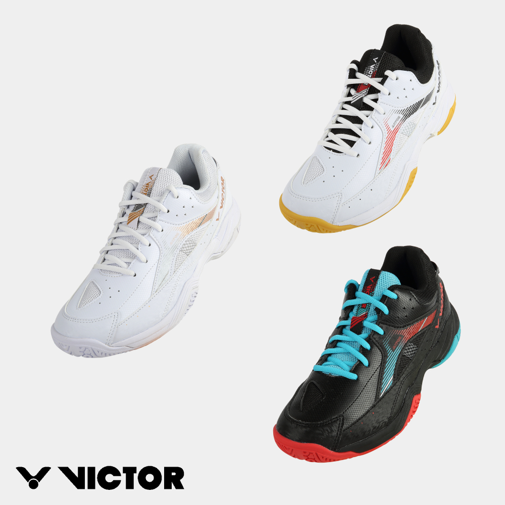 VICTOR 勝利體育 羽球鞋 A170II AD/AH/CD 寬楦 全面包覆 防滑 入門 羽毛球鞋
