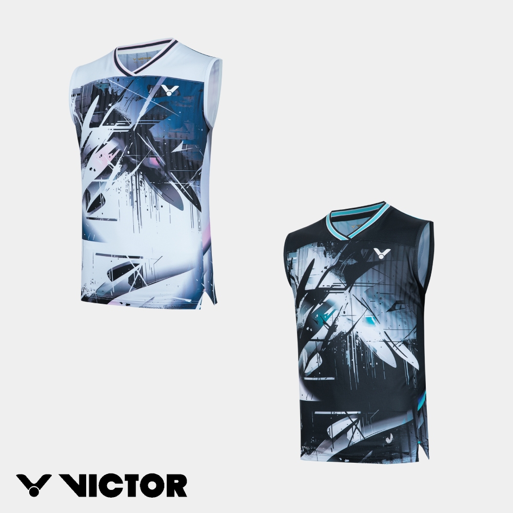 VICTOR 勝利體育 喬納坦專屬賽服背心 中性款 T-60007 A/漂白 C/黑