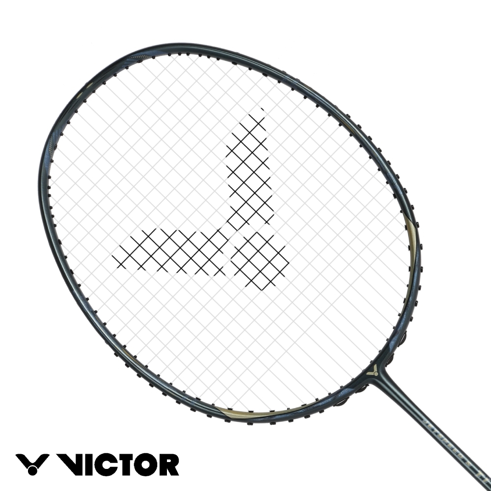 VICTOR 勝利體育 極速 羽球拍(JS-T1 K 深灰)