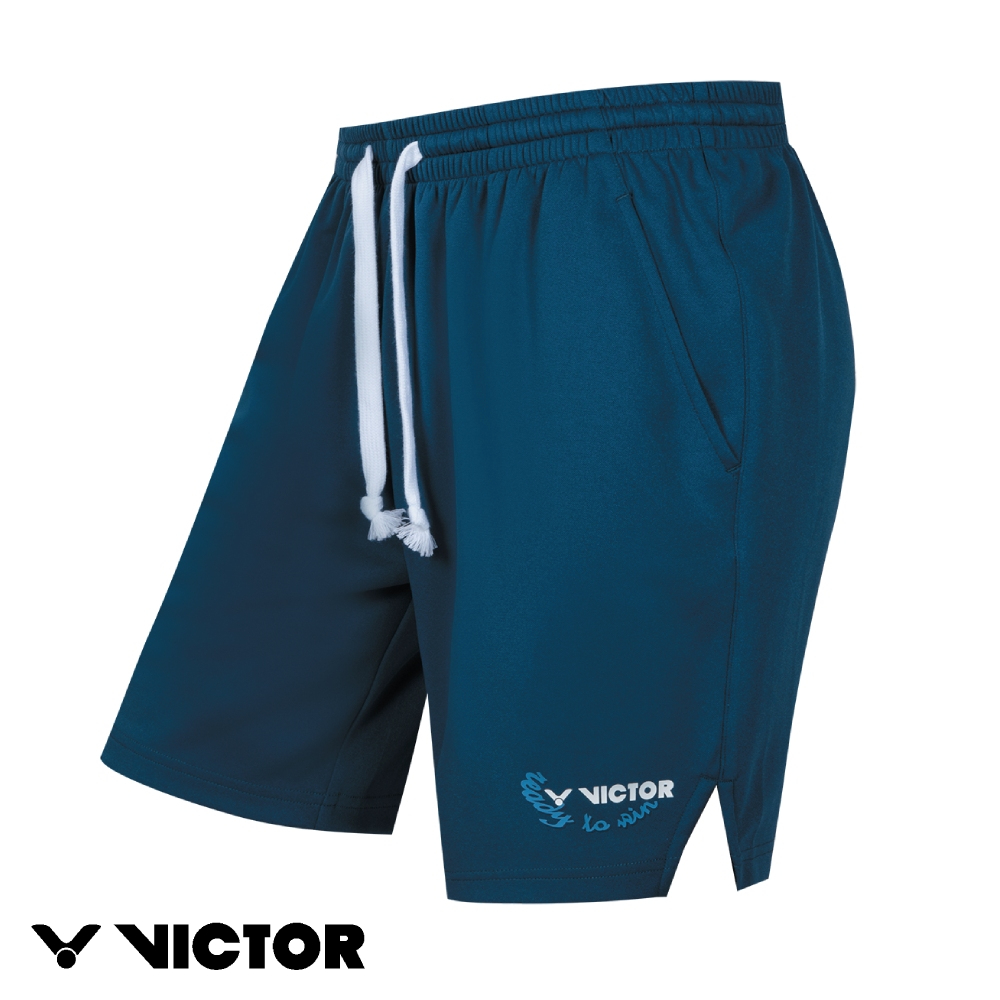 VICTOR 勝利體育 針織運動短褲 中性款 R-55203 F/少尉藍