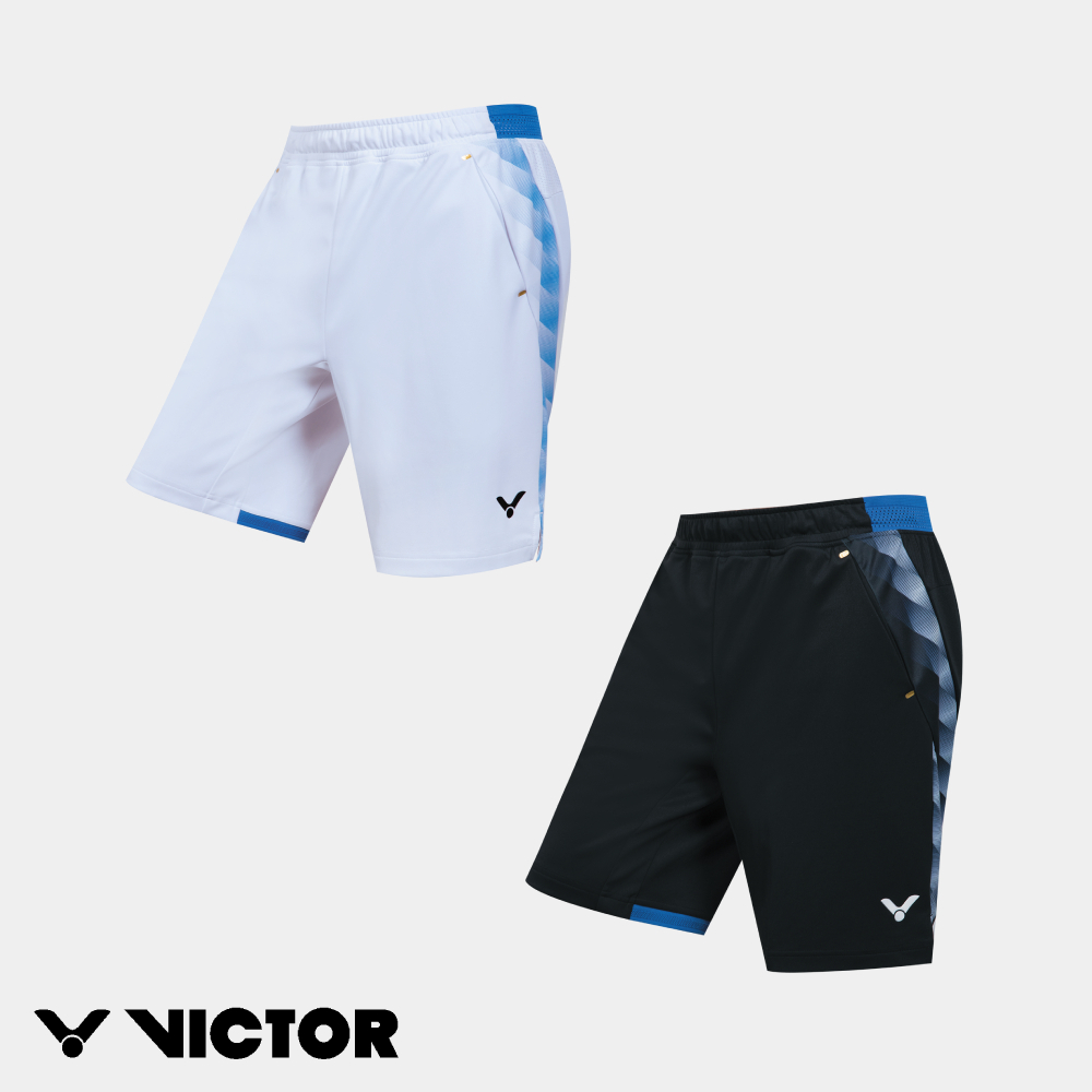 VICTOR 勝利體育 李梓嘉專屬大賽服短褲 中性款 R-60201 A/漂白 C/黑
