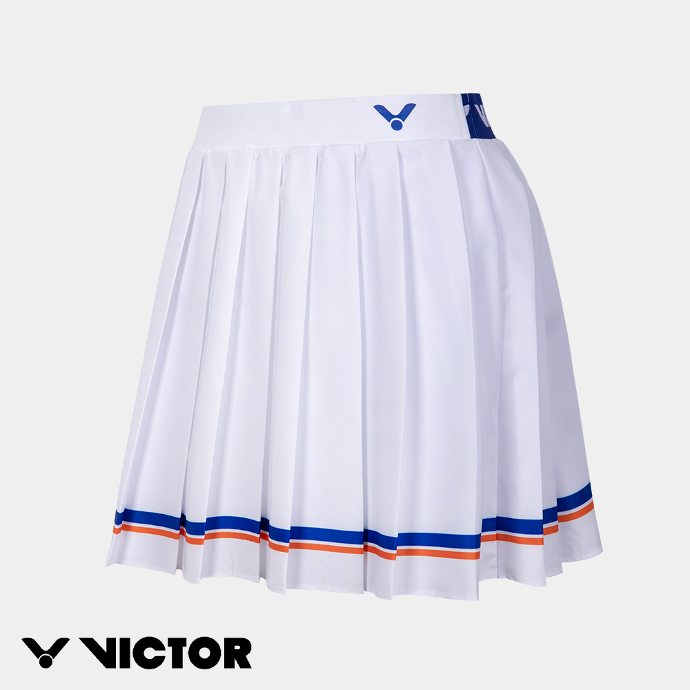 VICTOR 勝利體育 韓風版羽球服飾 針織運動褲裙 女款 (K-2606CLS A 白)