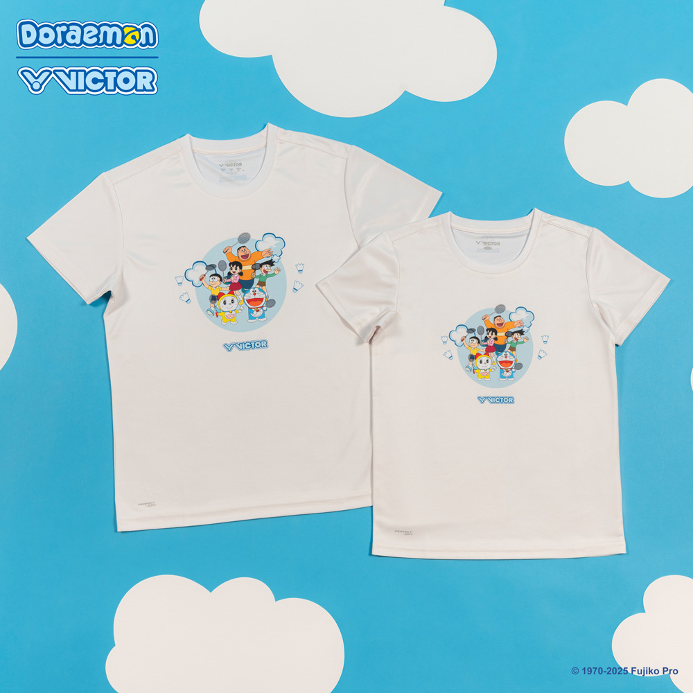 哆啦A夢限定系列T-Shirt(T-523DRM V/蛋奶白)
