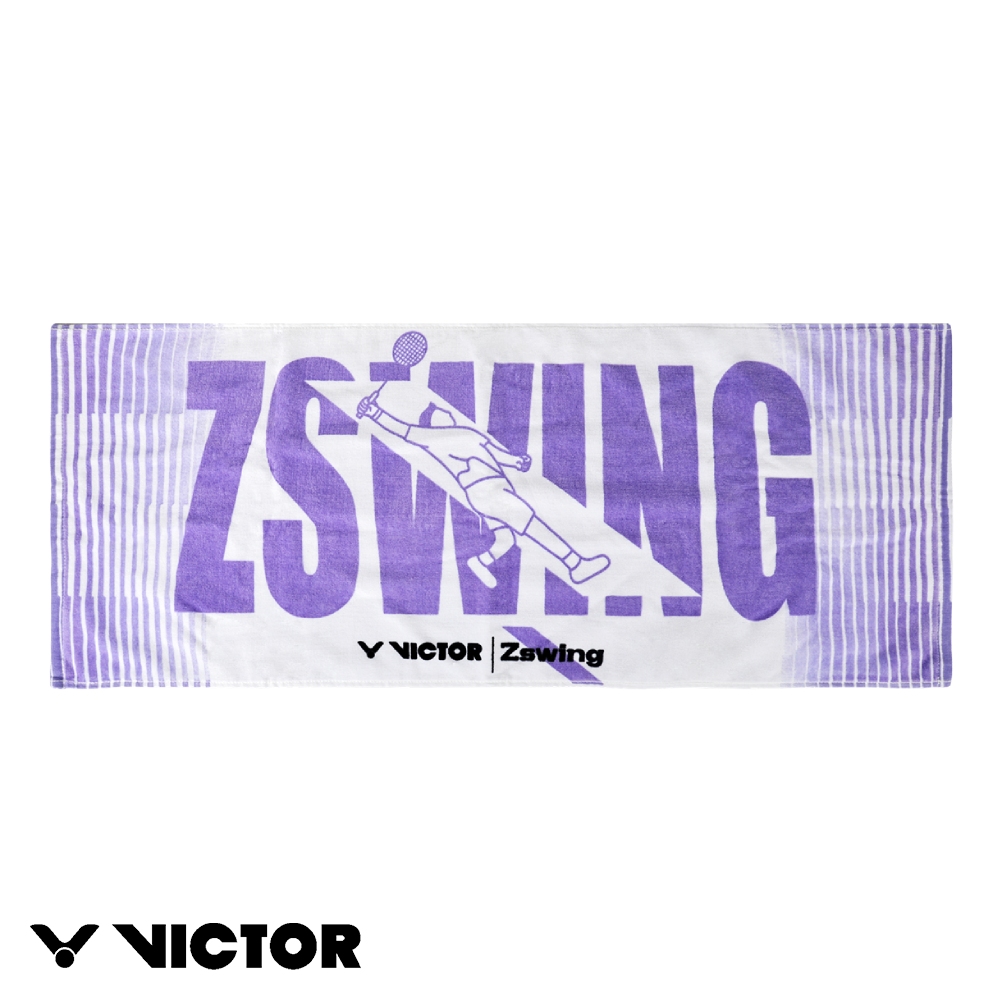 VICTOR 勝利體育 x 鄭思維專屬系列運動毛巾 C-4220ZSW J/淺牡丹紫