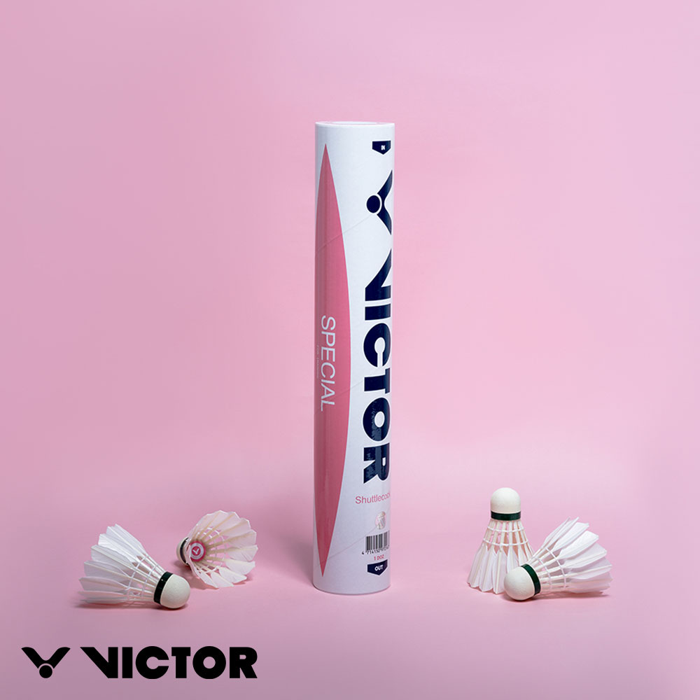 VICTOR 勝利體育 羽毛球 特惠級 SPECIAL 練習用 單桶12入 4桶/組