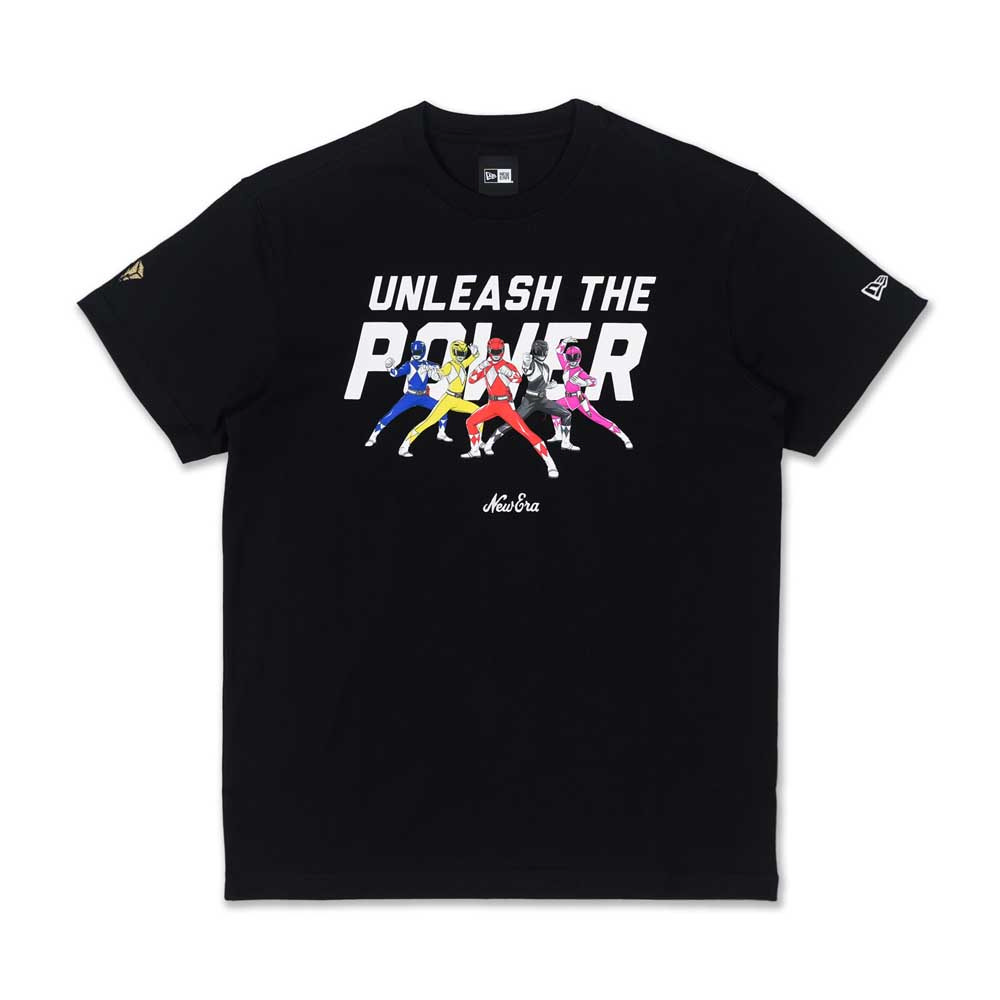 【NEW ERA 】男女短袖Tee POWER RANGERS NE 黑