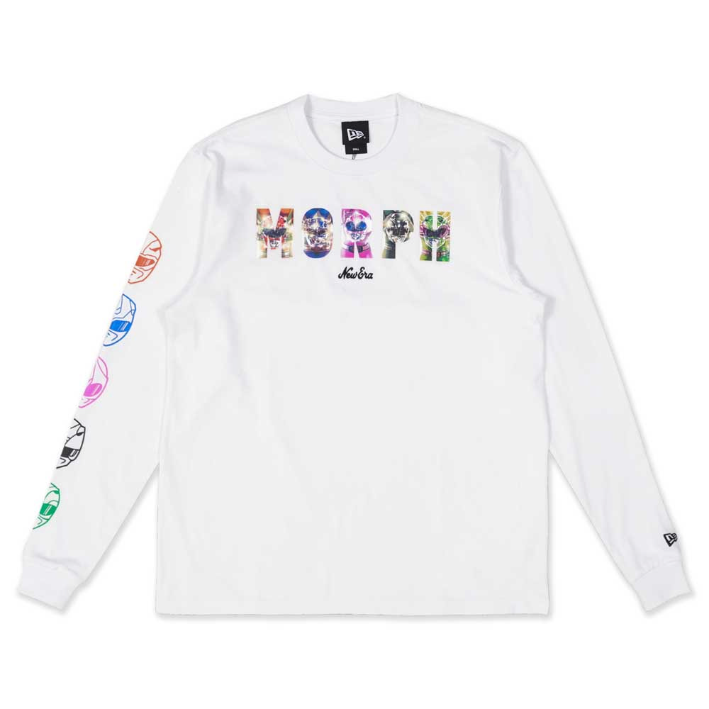 【NEW ERA 】男女長袖上衣POWER RANGERS NE 白