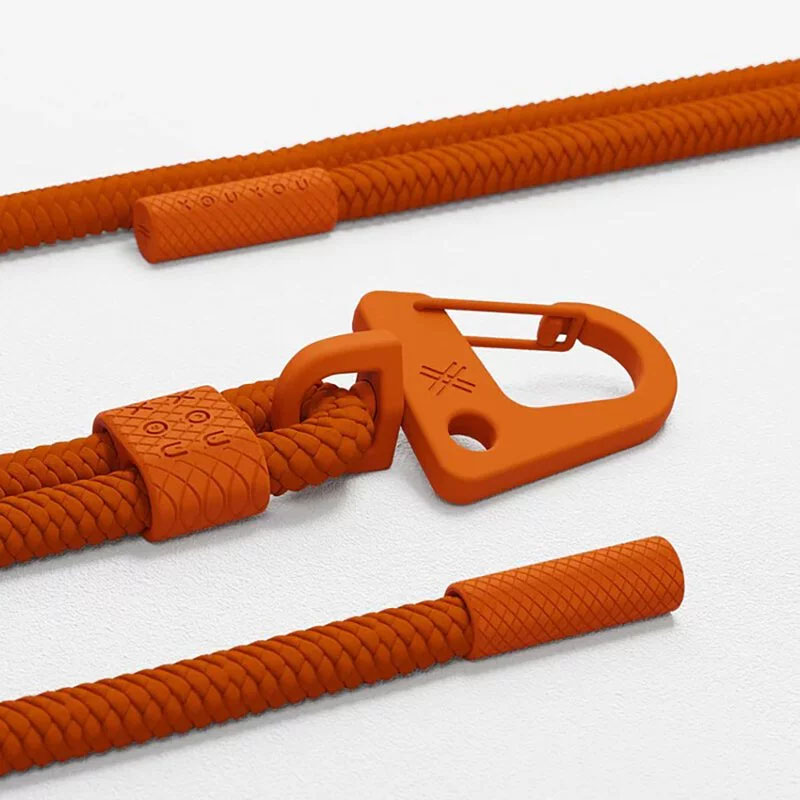 XOUXOU 登山扣掛繩6mm 可支援相機 掛繩手機殼 手機夾片 - 銹紅色 Rusty Red