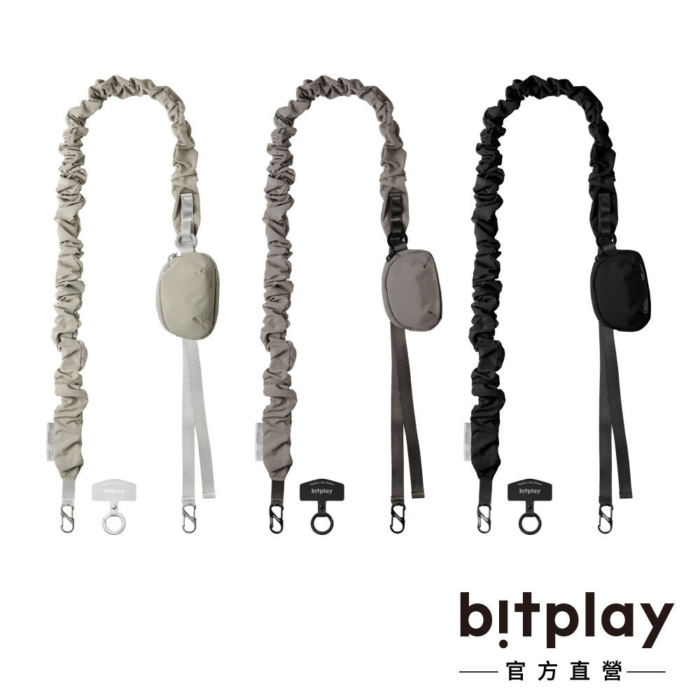 bitplay 圈圈小包背帶 手機掛繩/手機背袋/手機手繩/手腕繩/圓繩