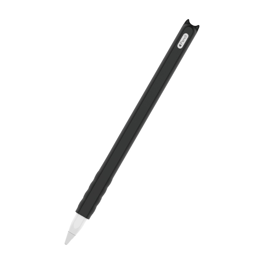 【eiP】Apple pencil 2  黑貓咪 觸控筆筆套(適用Penoval AX 全系列 矽膠筆套)