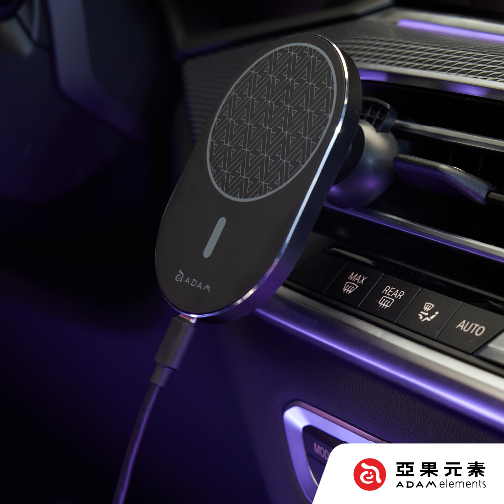 亞果元素 Omnia C2 車用磁吸充電器黑 Pchome 24h購物