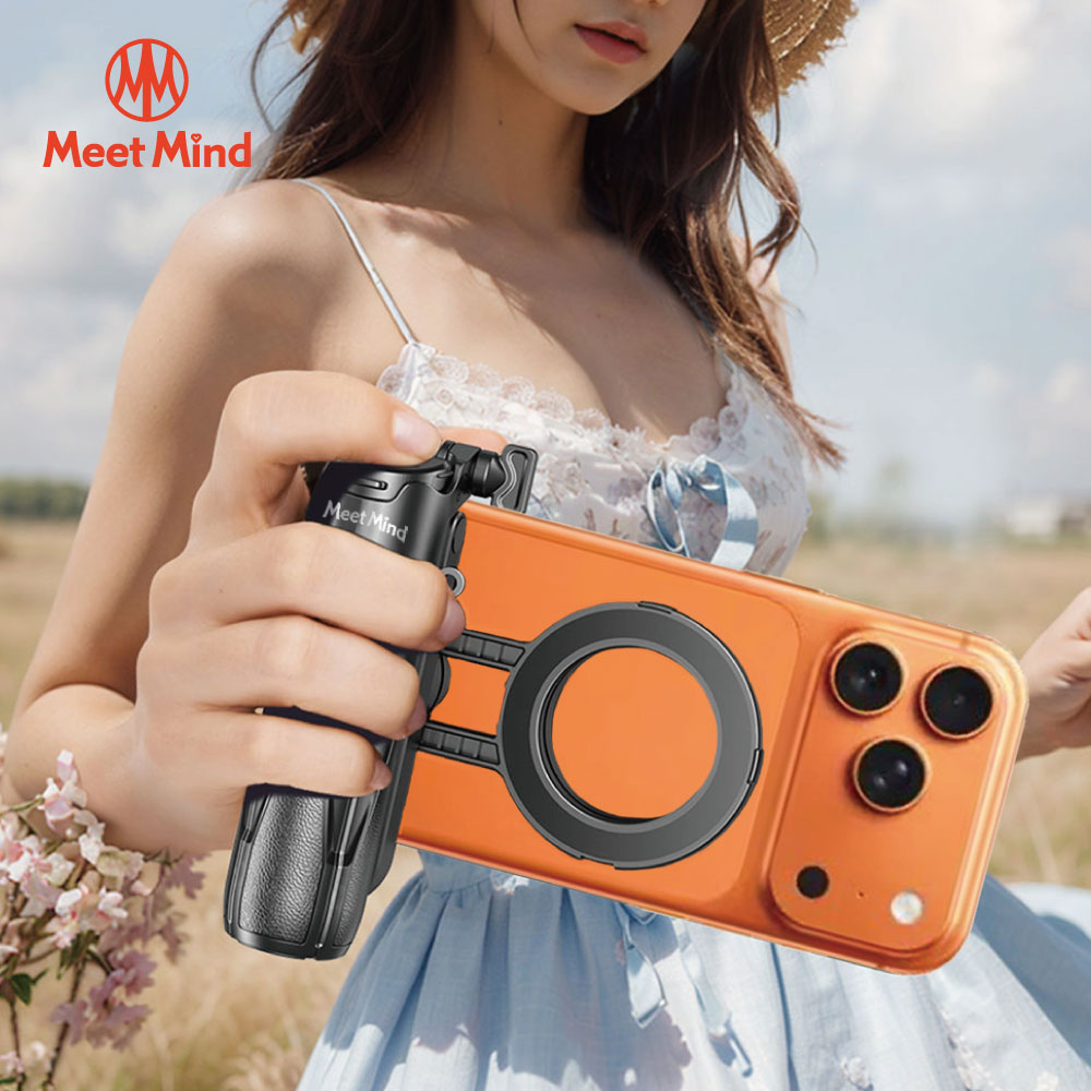 Meet Mind Phantim2 Mini 磁吸/夾式 手柄式自拍棒