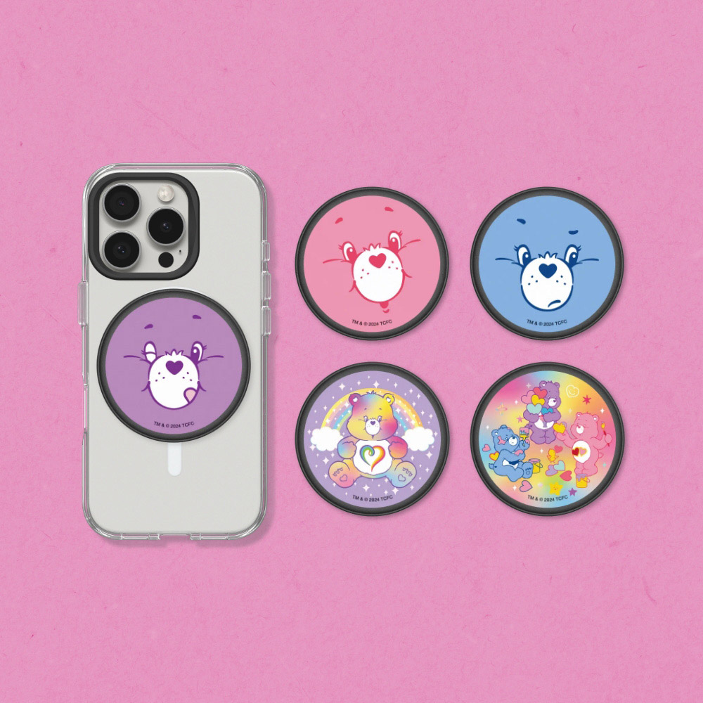 RHINOSHIELD 犀牛盾 GRIP O (MagSafe兼容)磁吸手機支架|Care Bears系列(多款可選)
