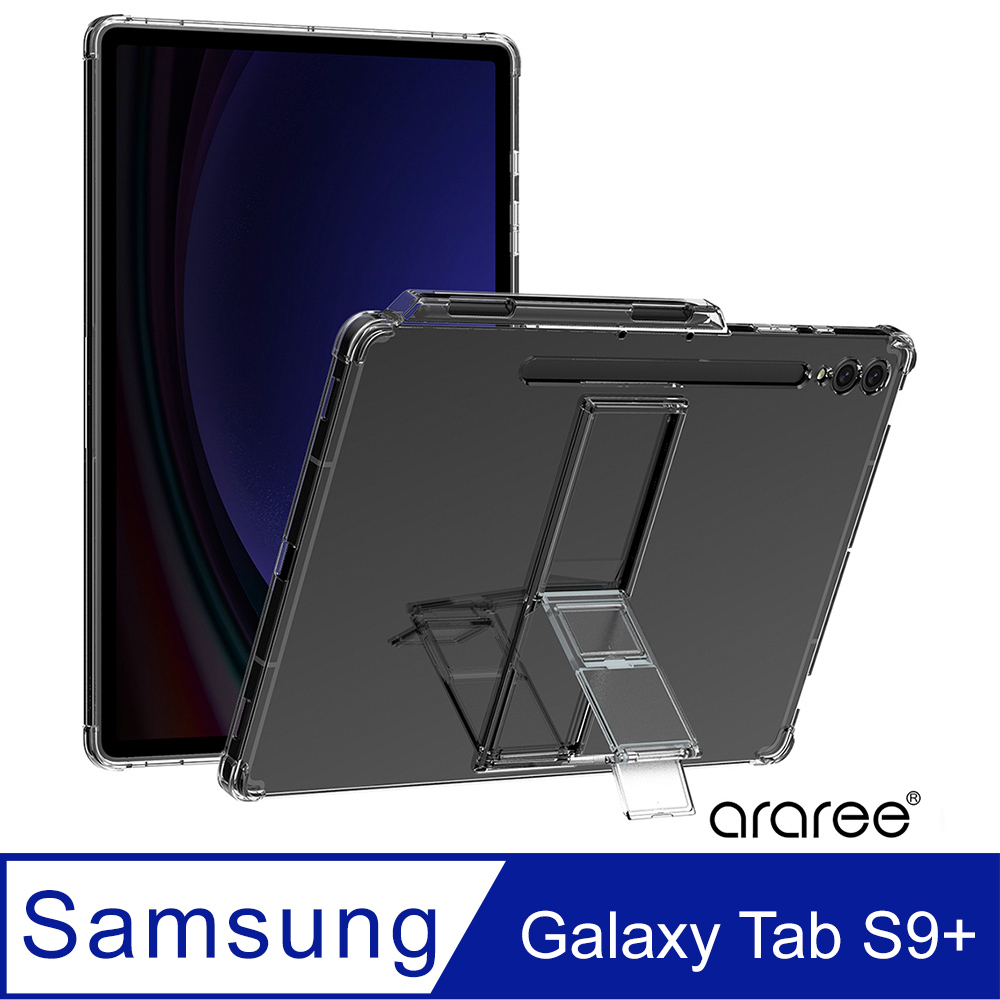 Araree 三星 Galaxy Tab S9+/S10+ 平板抗震支架保護殼