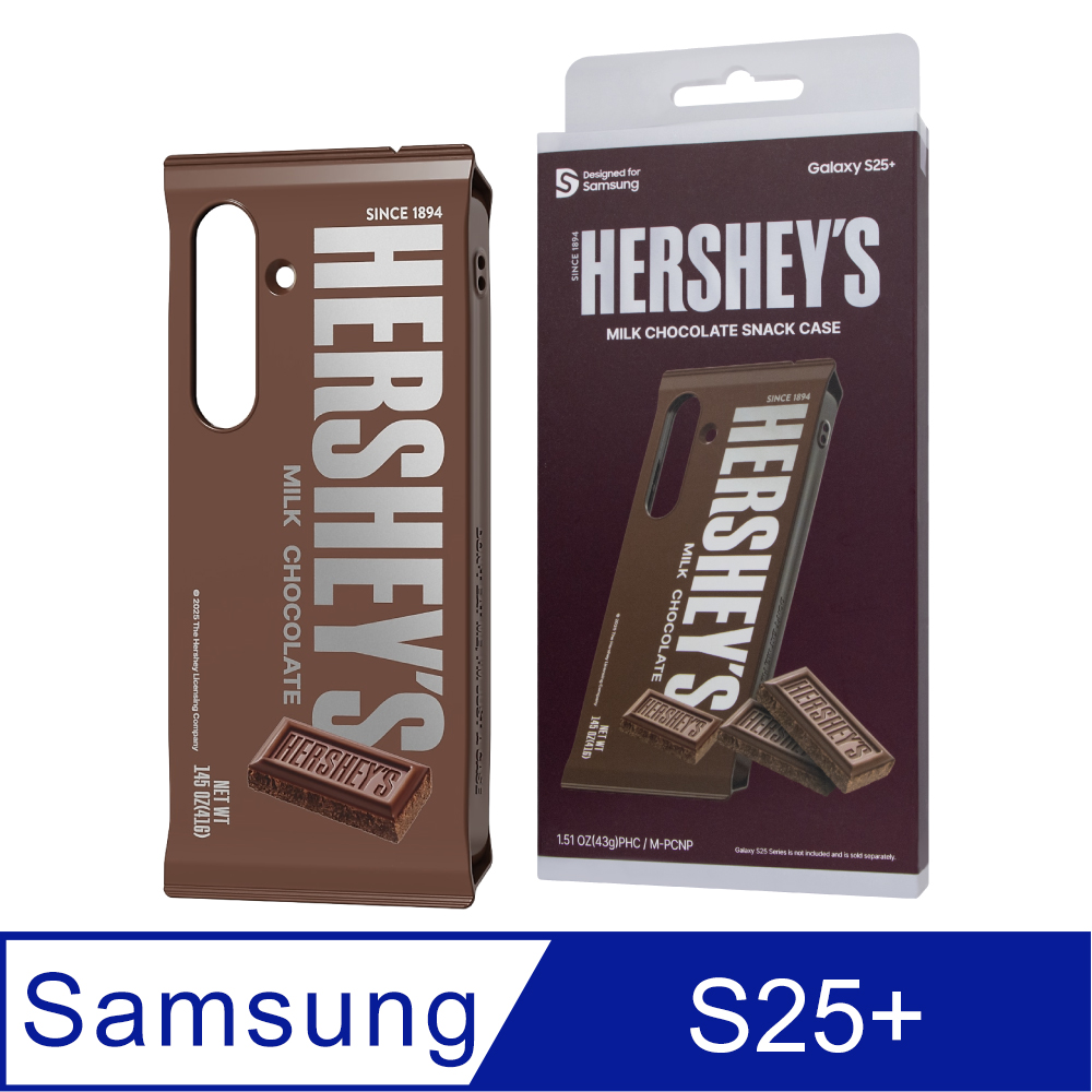Samsung 三星 原廠公司貨 S25+ Hershey's 聯名保護殼 FPS936 (盒裝)