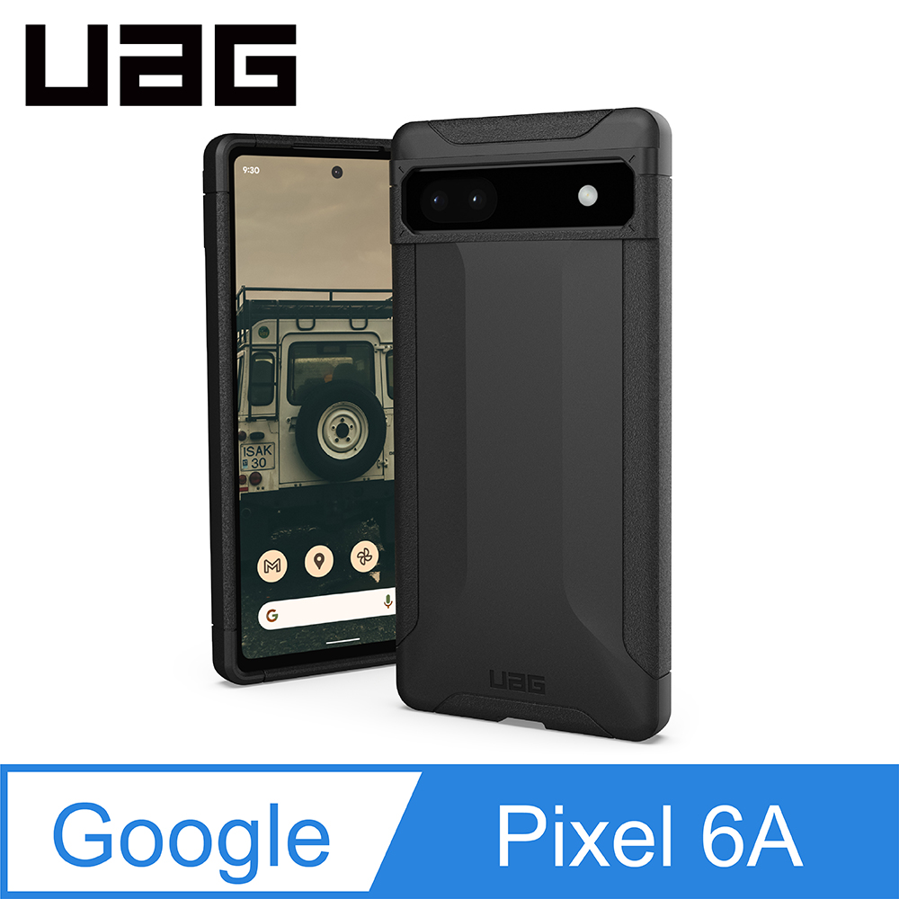 UAG Google Pixel 6a 耐衝擊保護殼-黑- PChome 24h購物