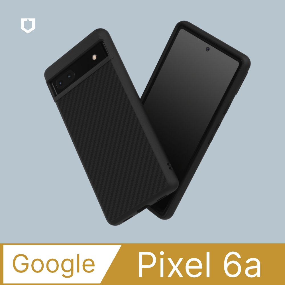 RHINOSHIELD 犀牛盾 Google Pixel 6a (6.1吋) SolidSuit 防摔背蓋手機保護殼-碳纖維紋路