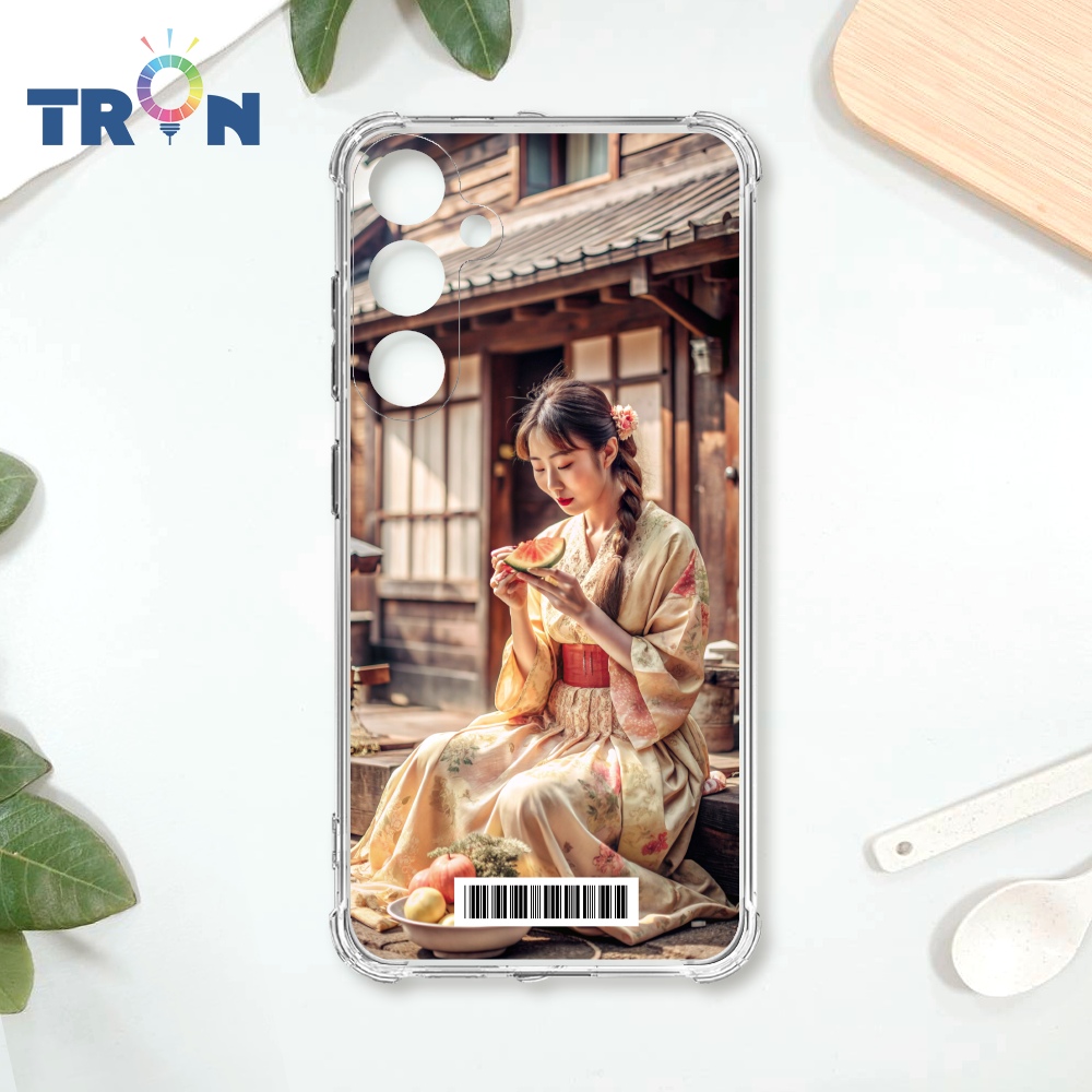 TRON 三星 S23 FE 吃瓜少女 載具 四角防摔殼 手機殼