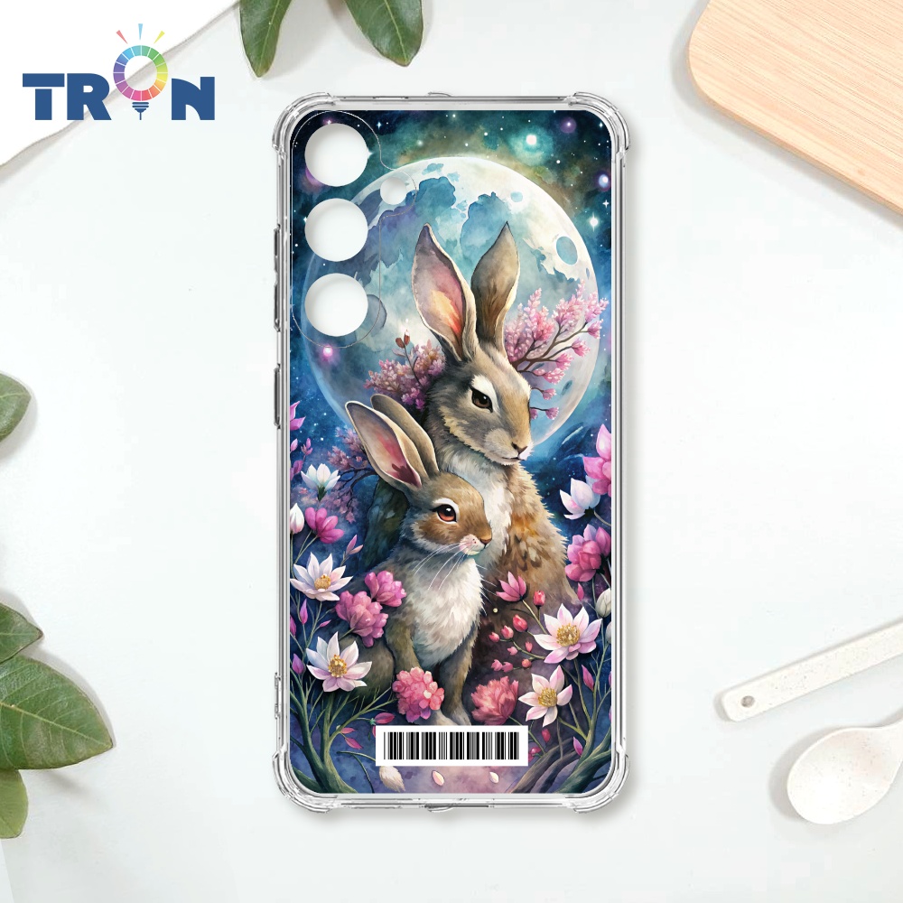 TRON 三星 S23 FE 月球上的兔子 載具 四角防摔殼 手機殼