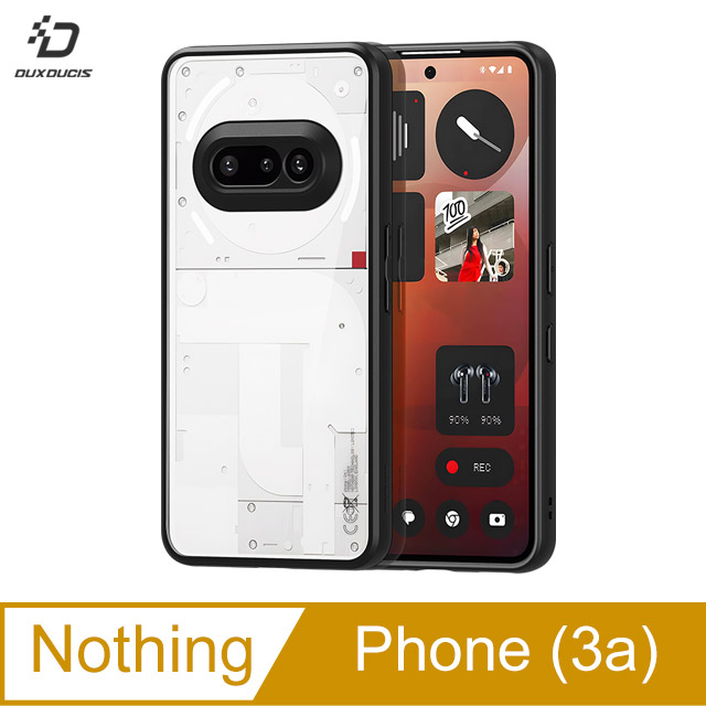 Nothing Phone (3a) Aimo 保護殼-黑色