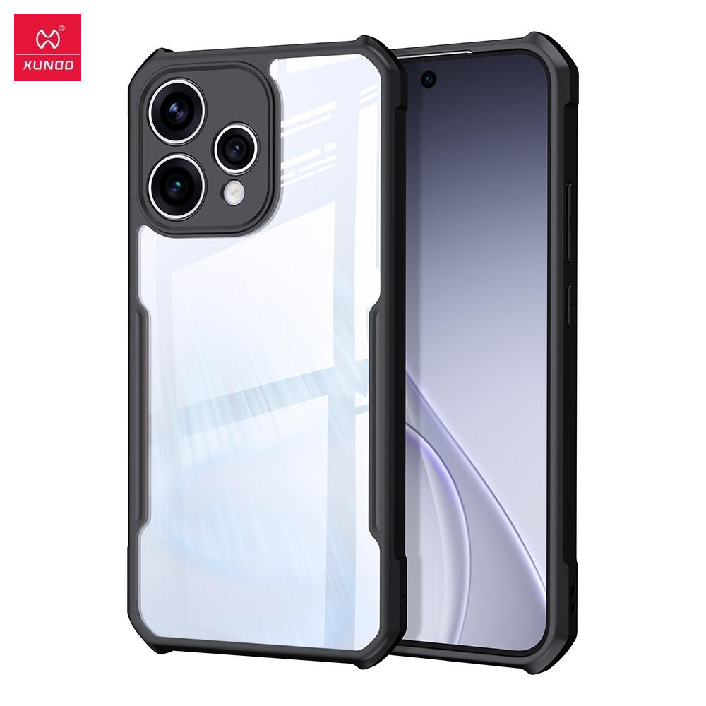 XUNDD 訊迪 甲蟲系列 OPPO Reno 15 防摔保護軟殼 炫酷黑