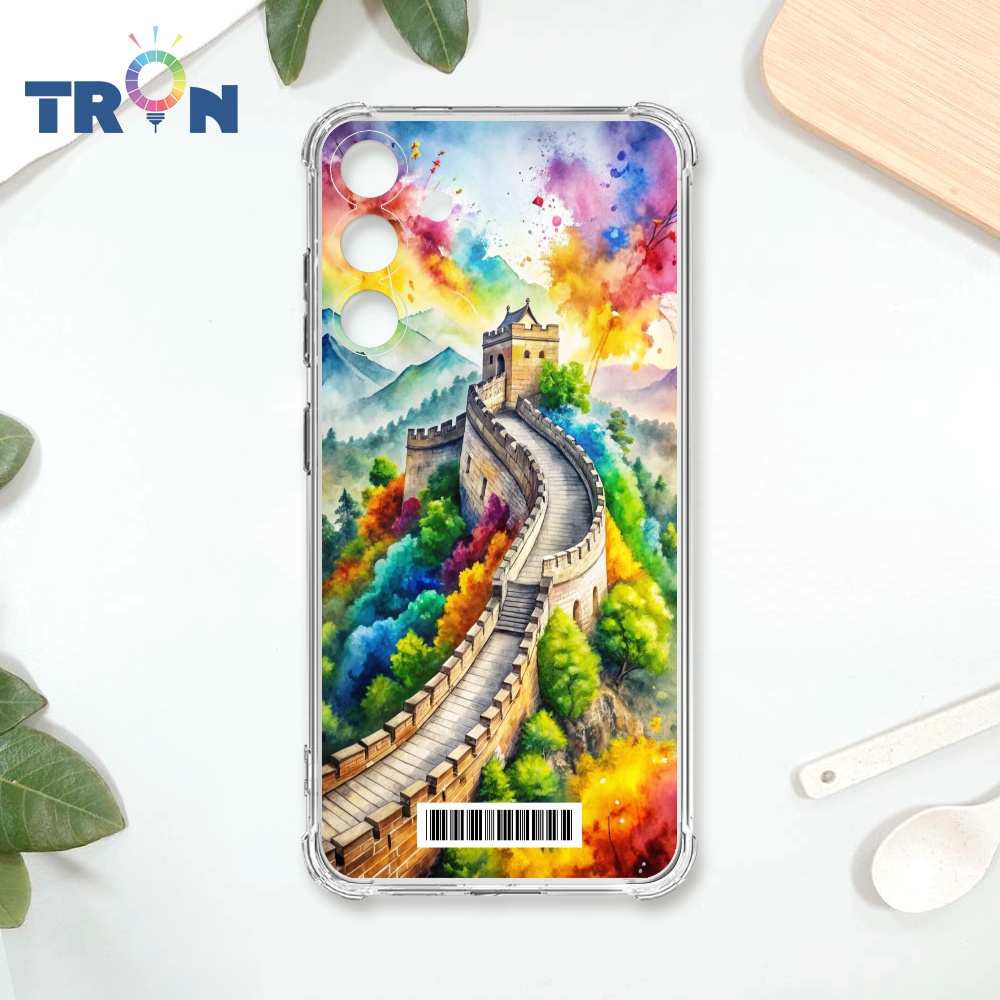 TRON 三星 S24 PLUS 建築水墨彩畫 載具 四角防摔殼 手機殼