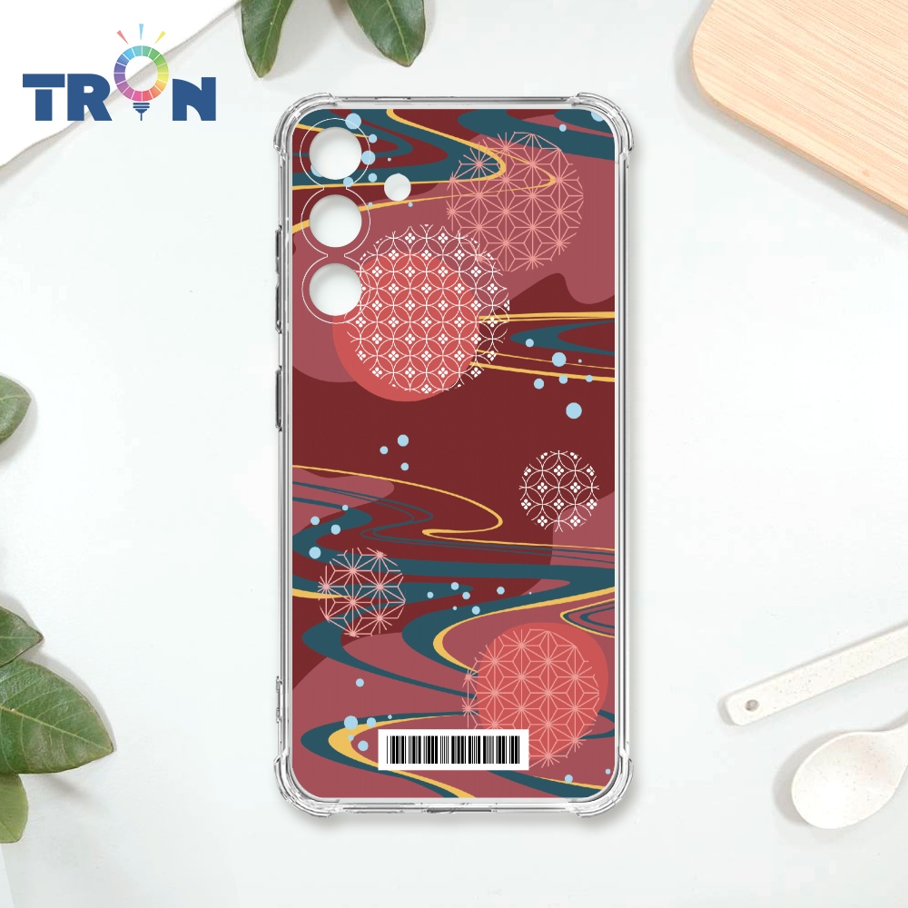 TRON 三星 S24 PLUS 日系和風圓點星河系列 載具 四角防摔殼 手機殼