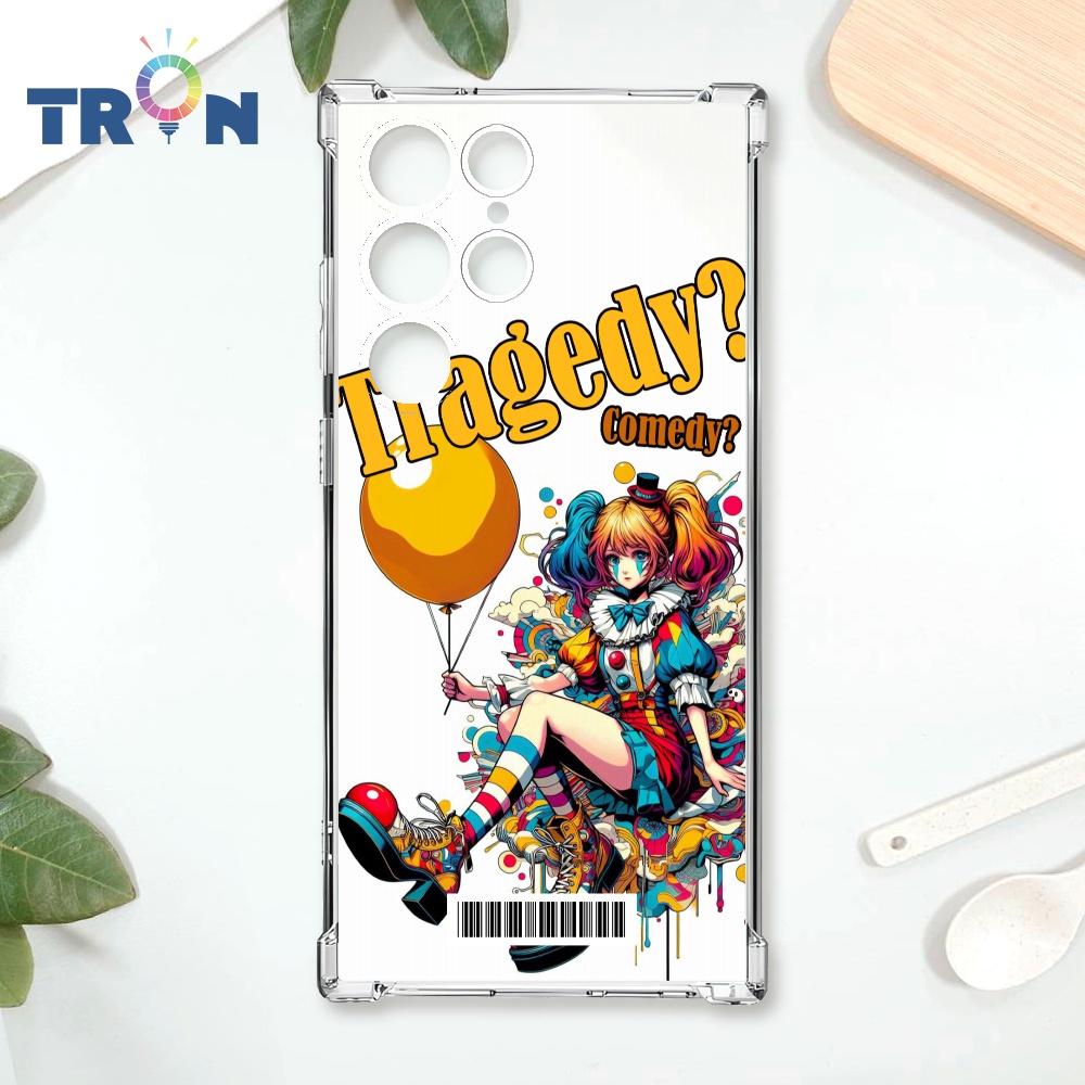TRON 三星 S24 Ultra 普普風小丑系列 載具 四角防摔殼 手機殼