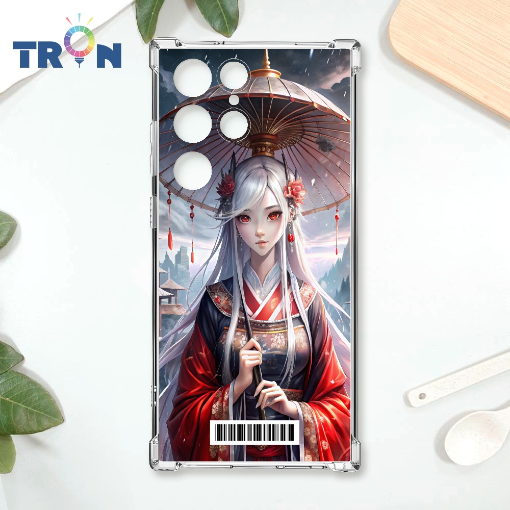 TRON 三星 S24 Ultra 漢服少女 載具 四角防摔殼 手機殼
