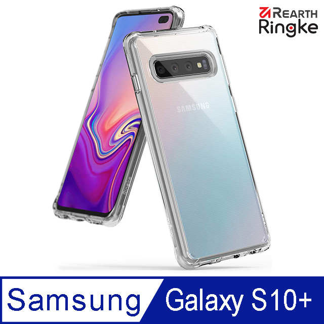 【Rearth Ringke】三星 Samsung Galaxy S10 Plus (S10+) [Fusion] 透明背蓋防撞手機殼