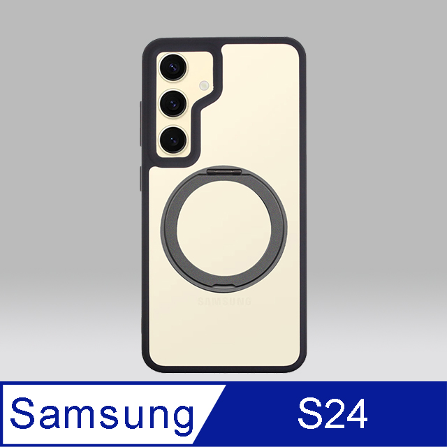 Moxbii 【MATTO系列】 三星Samsung (For Galaxy S24) 旋轉磁吸支架 保護殼