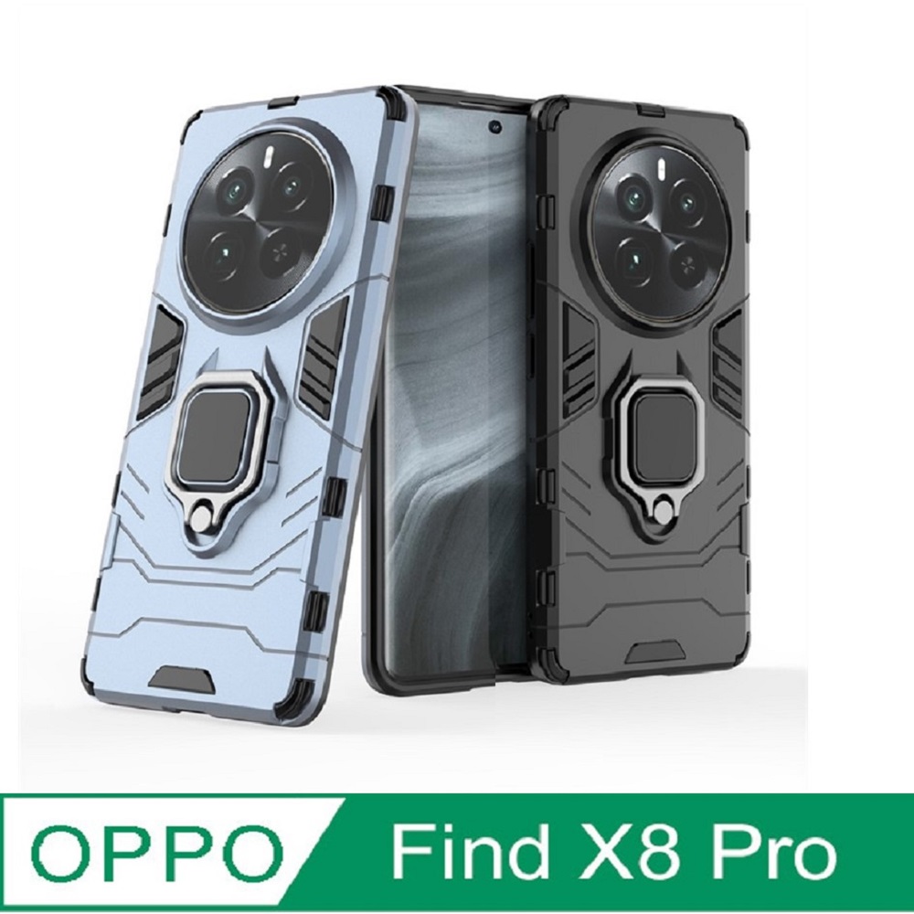 【ACE-CASE】 OPPO Find X8 Pro 黑豹鎧甲支架 四角防摔 手機殼保護殼保護套