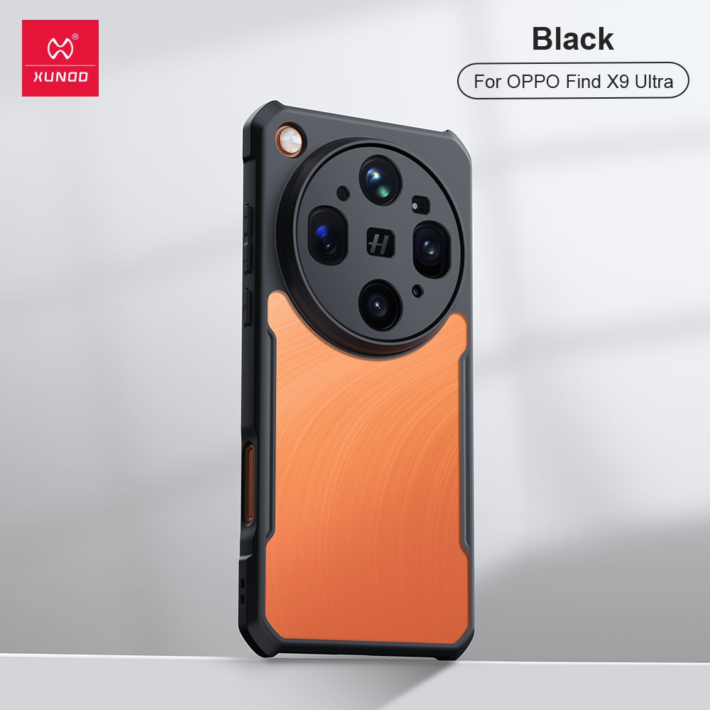 XUNDD 訊迪 OPPO Find X9 Ultra 防摔保護軟殼 炫酷黑