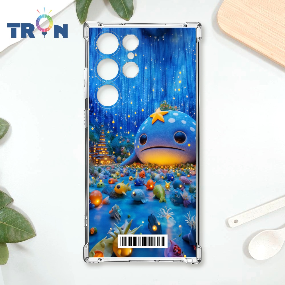 TRON 三星 S23 Ultra 奇幻大鯨魚 載具 四角防摔殼 手機殼