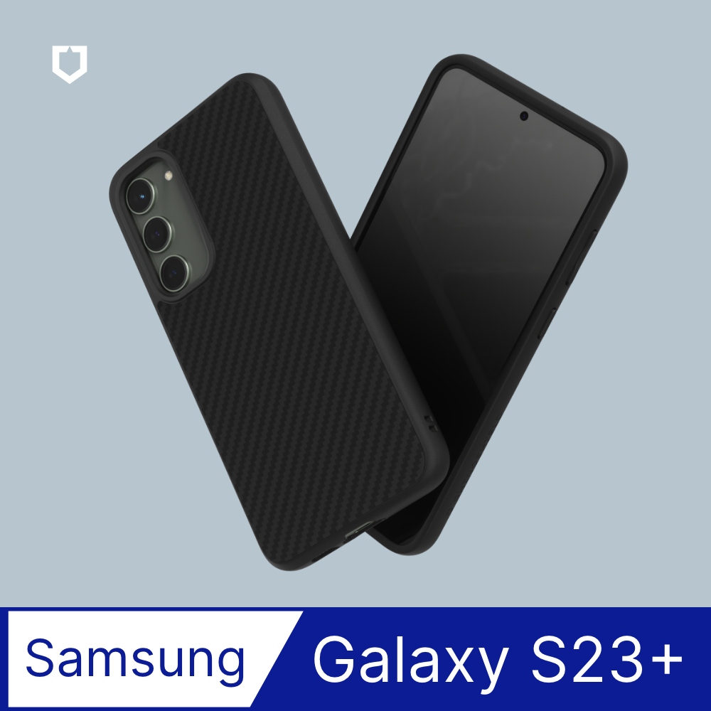 RHINOSHIELD 犀牛盾 Samsung Galaxy S23+ (6.6吋) SolidSuit 經典防摔背蓋手機殼-碳纖維紋路