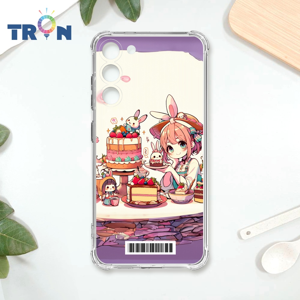 TRON 三星 S23 PLUS 兔子蛋糕女孩 載具 四角防摔殼 手機殼