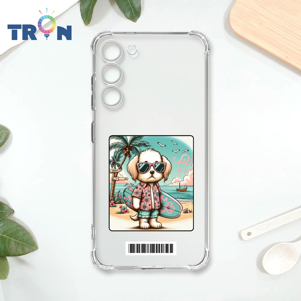 TRON 三星 S23 PLUS 夏日衝浪單圖 載具 四角防摔殼 手機殼