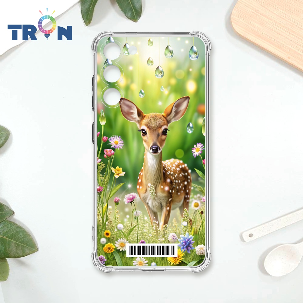 TRON 三星 S23 PLUS 花林中的動物們 載具 四角防摔殼 手機殼
