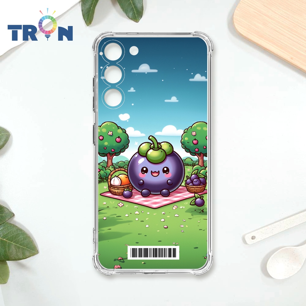 TRON 三星 S23 PLUS 野餐的山竹系列 載具 四角防摔殼 手機殼