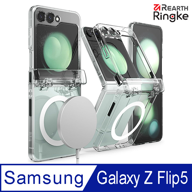 Ringke ｜三星 Galaxy Z Flip 5 [Slim Hinge Magnetic] 磁吸全覆蓋輕薄手機保護殼