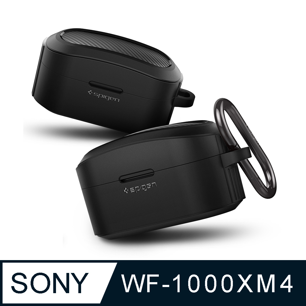【再値下げ】Sony WF-1000XM4 交換品 spigen専用ケース付 Spigen】SONY WF-1000XM4 専用カバーのラギッド・アーマーを